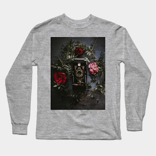 Antique Camera Long Sleeve T-Shirt by UrbanBlazeStudio